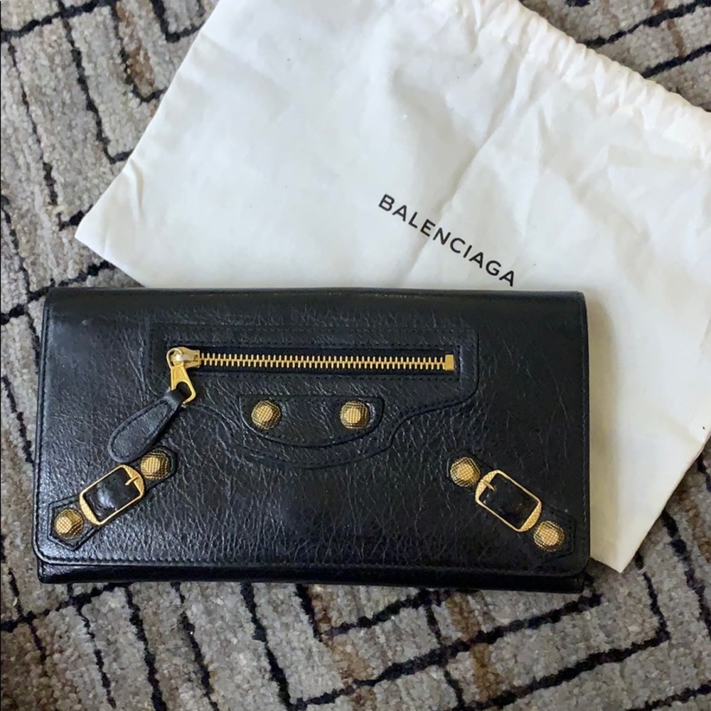 Balenciaga Long Wallet with Dust Bag - Picture 2 of 8